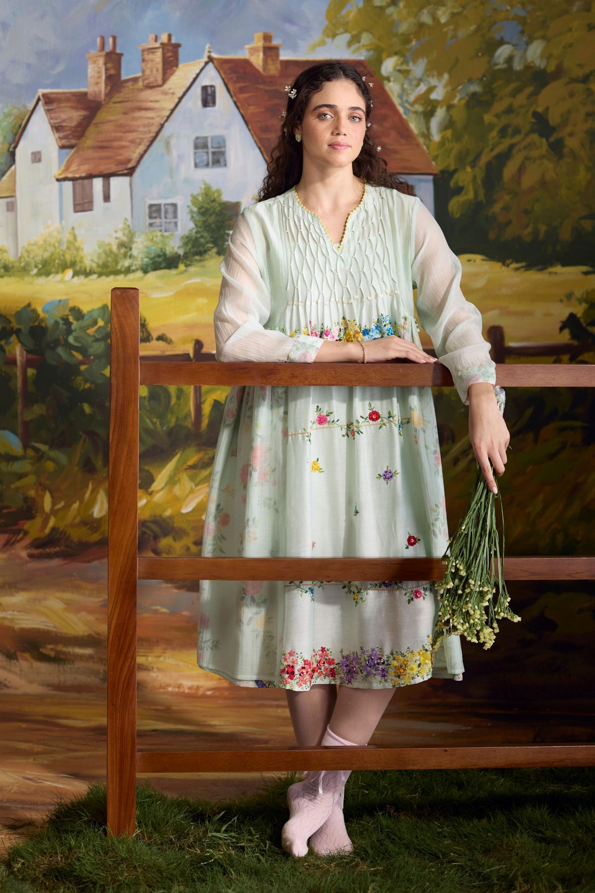 Meadow Smocked Dress