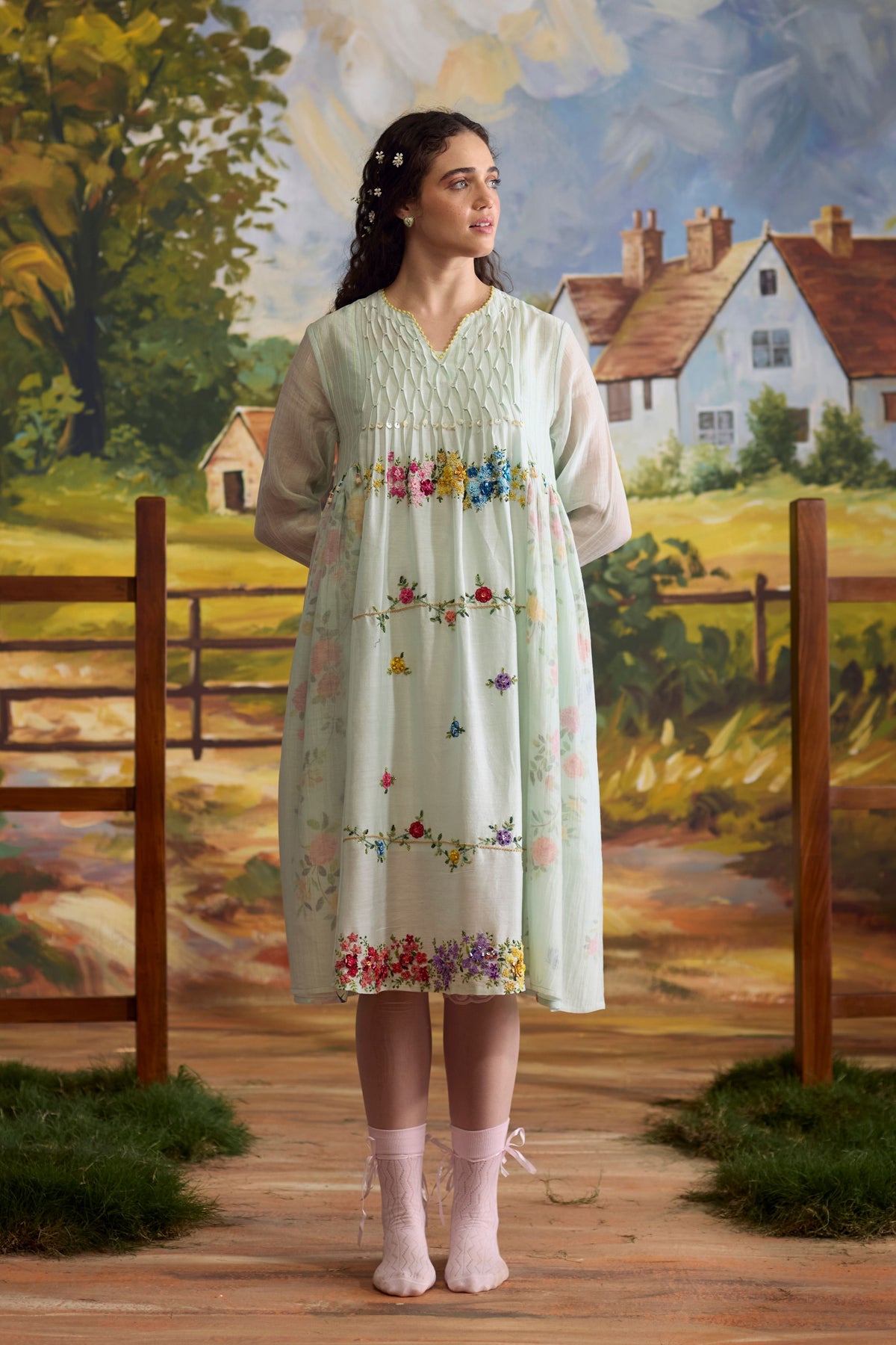 Meadow Smocked Dress