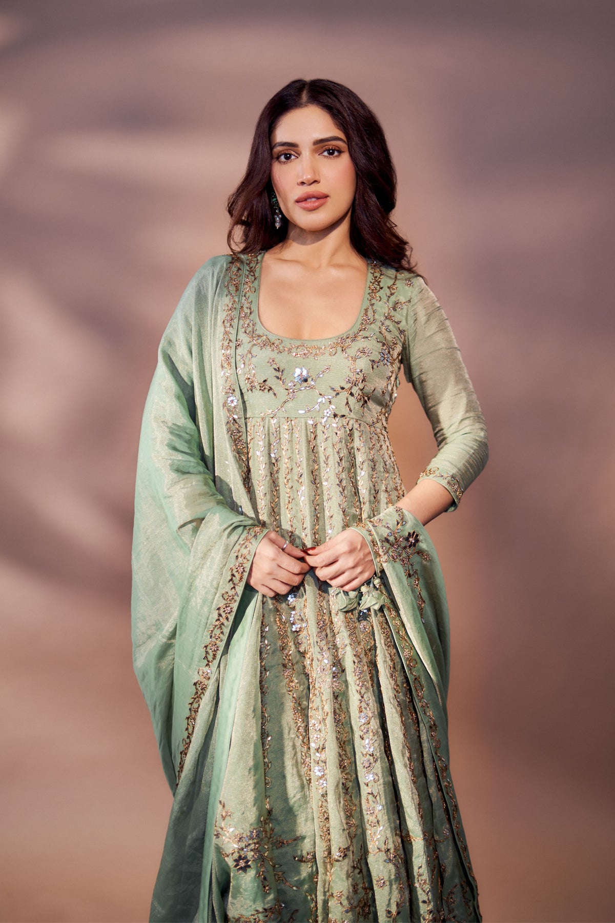 Bhumi Pednekar in Punit Balana