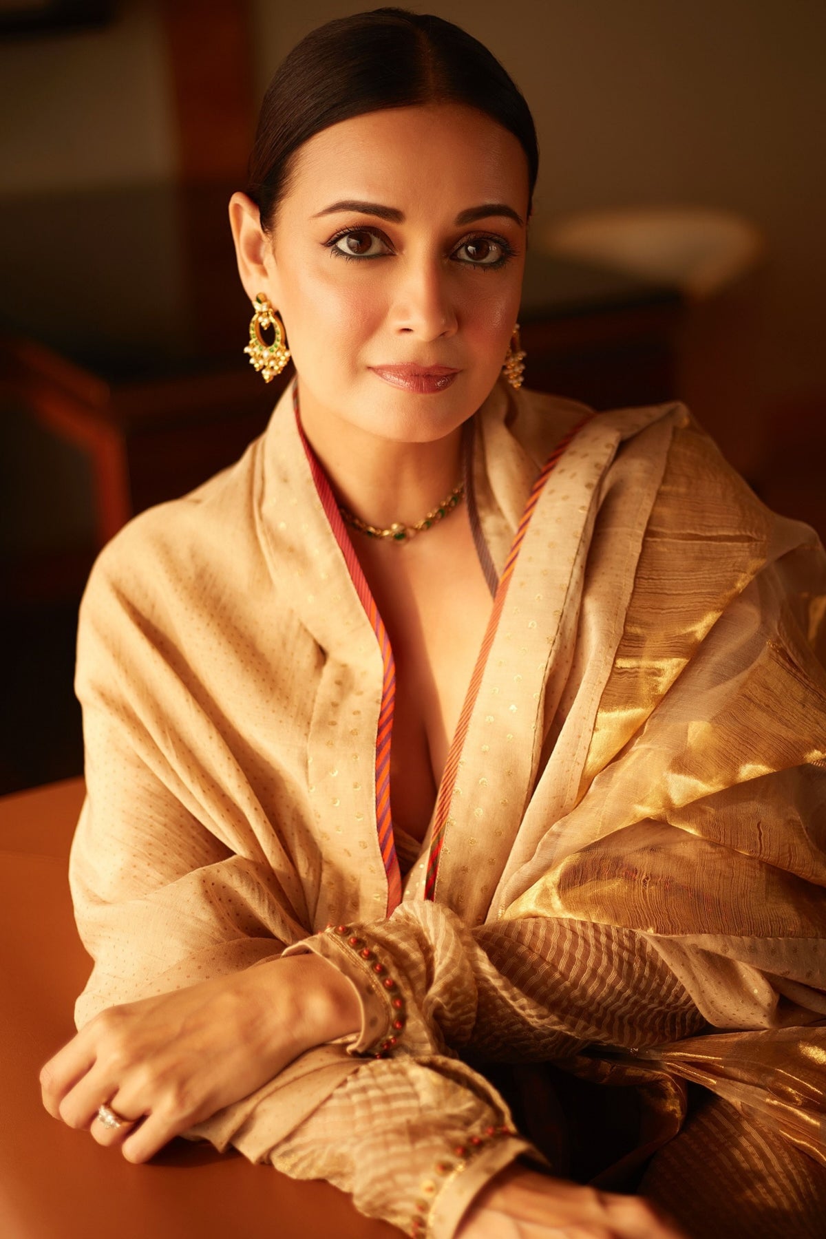 Dia Mirza in Swatti Kapoor
