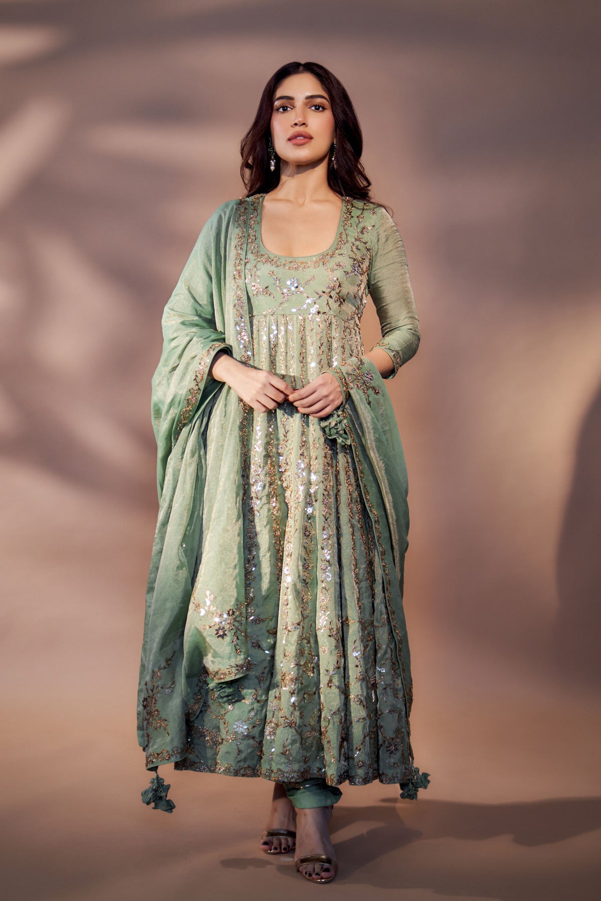 Bhumi Pednekar in Punit Balana