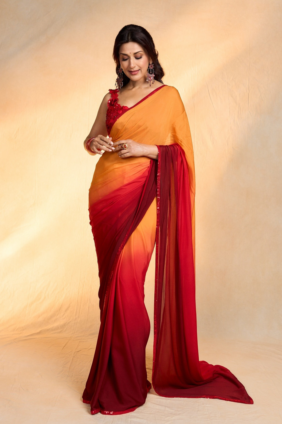 Sonali Bendre in Nachiket Barve