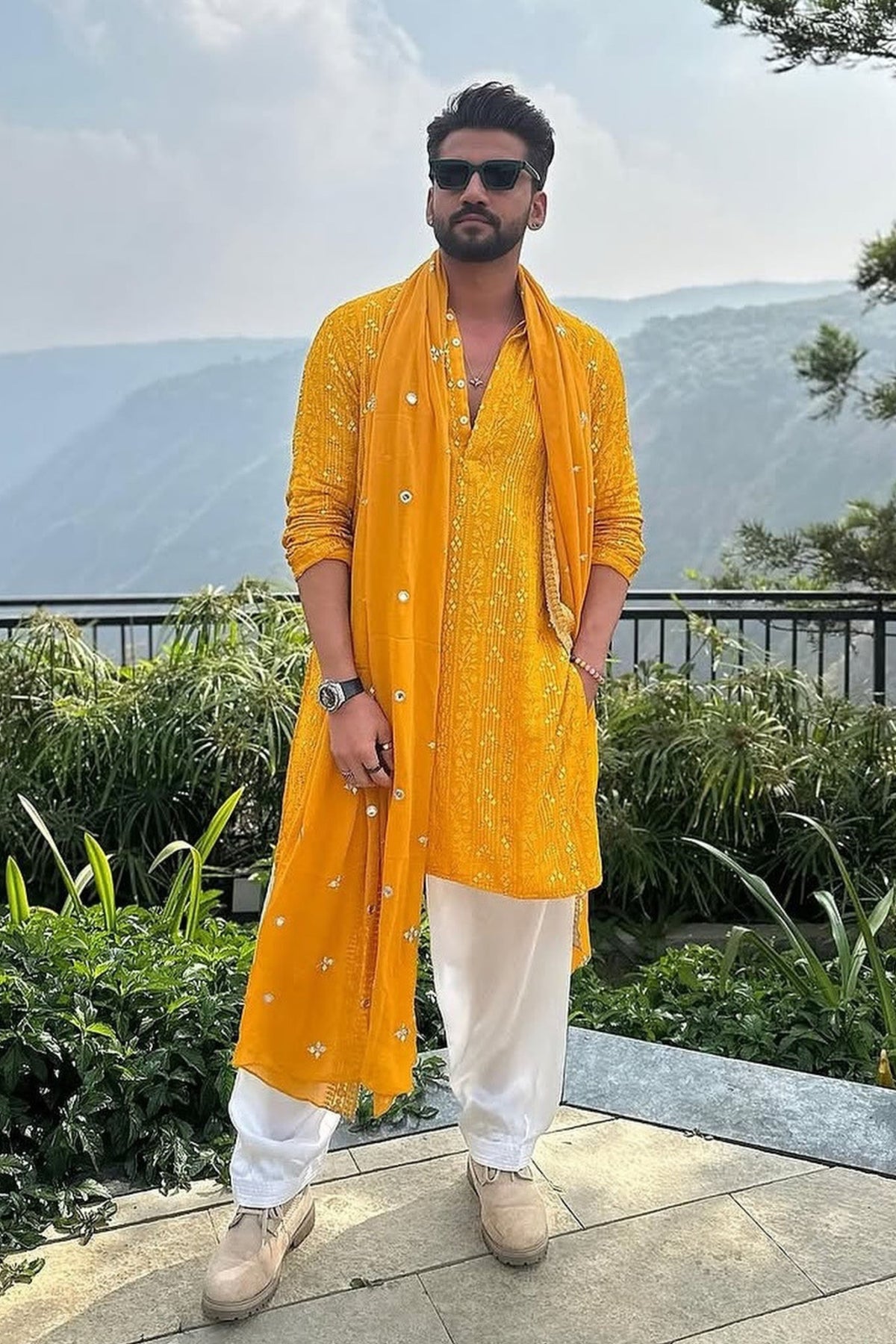 Zaheer Iqbal in Bohame Menswear