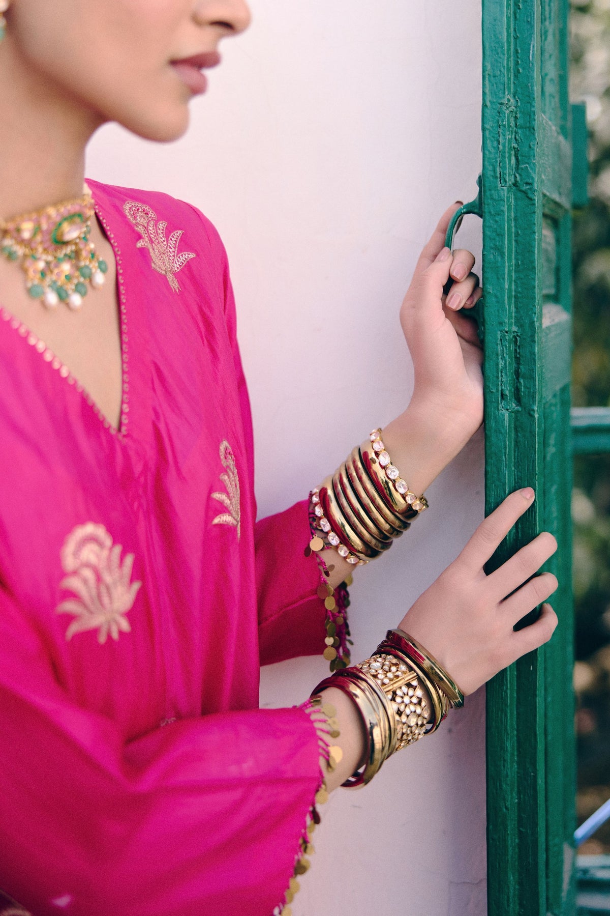 Lotus Gherdaar Kurta Set