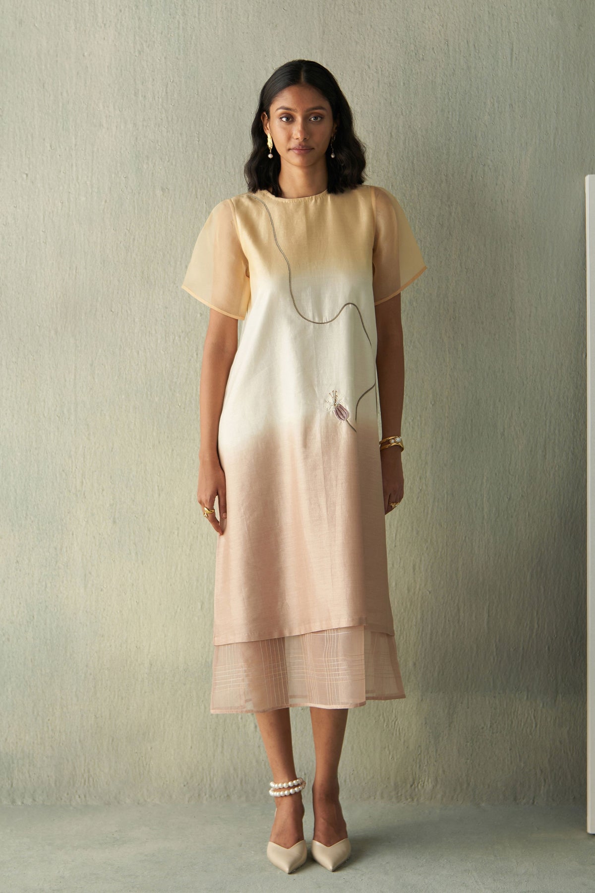 Summer Sunset Ombré Dress