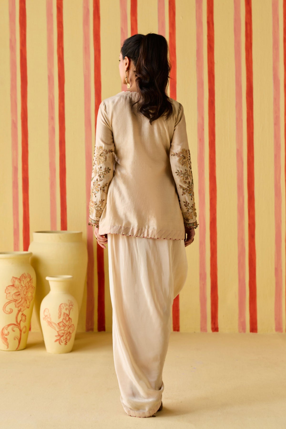 Manura Tussar Kurta Set