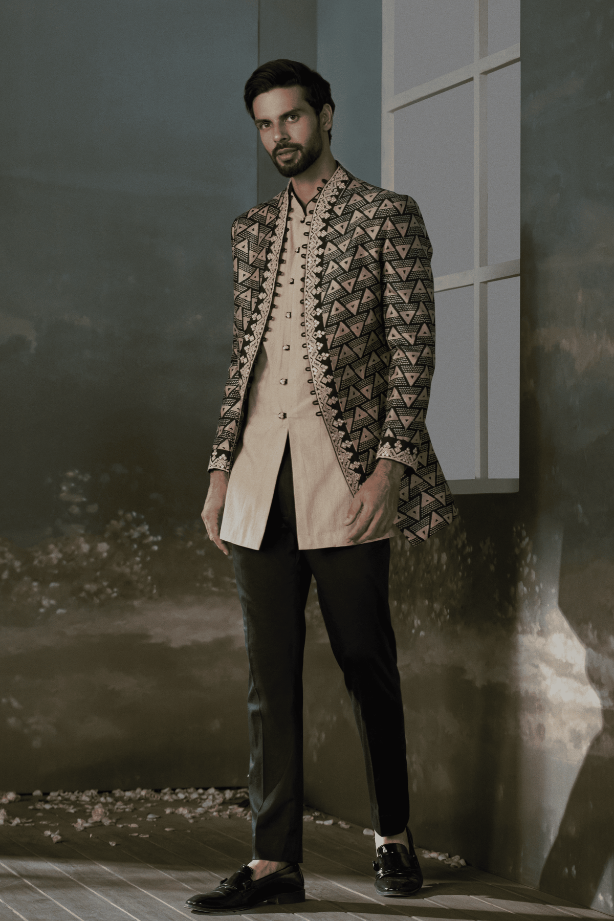 Kurta Jacket Set