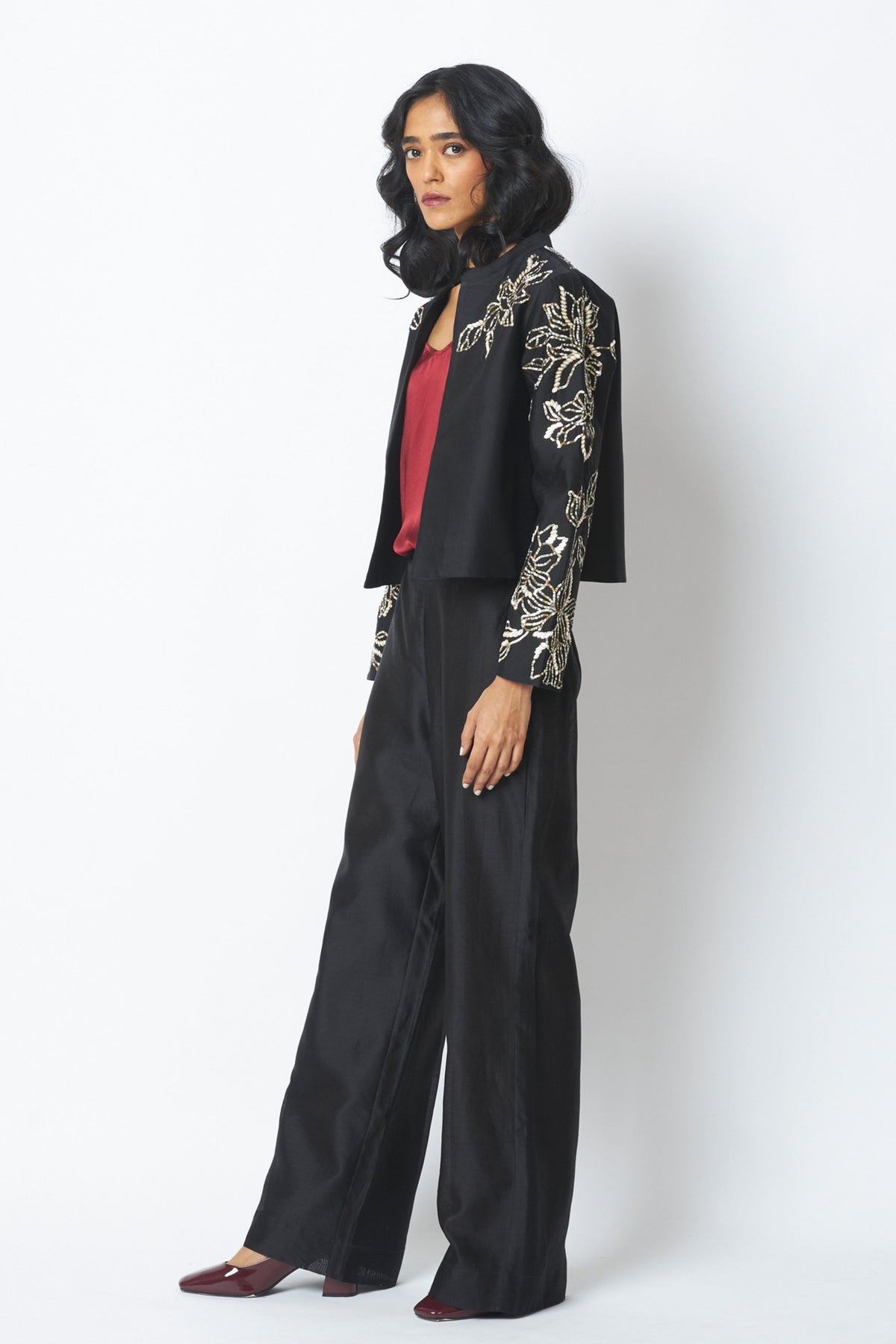 Teresa Sequin Jacket Set