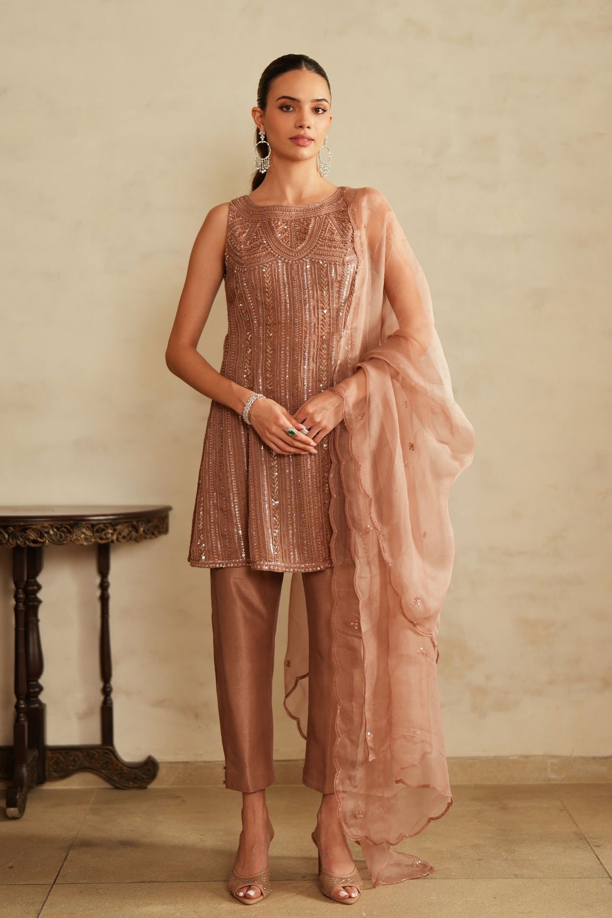 Rituals Brown Kurta Set
