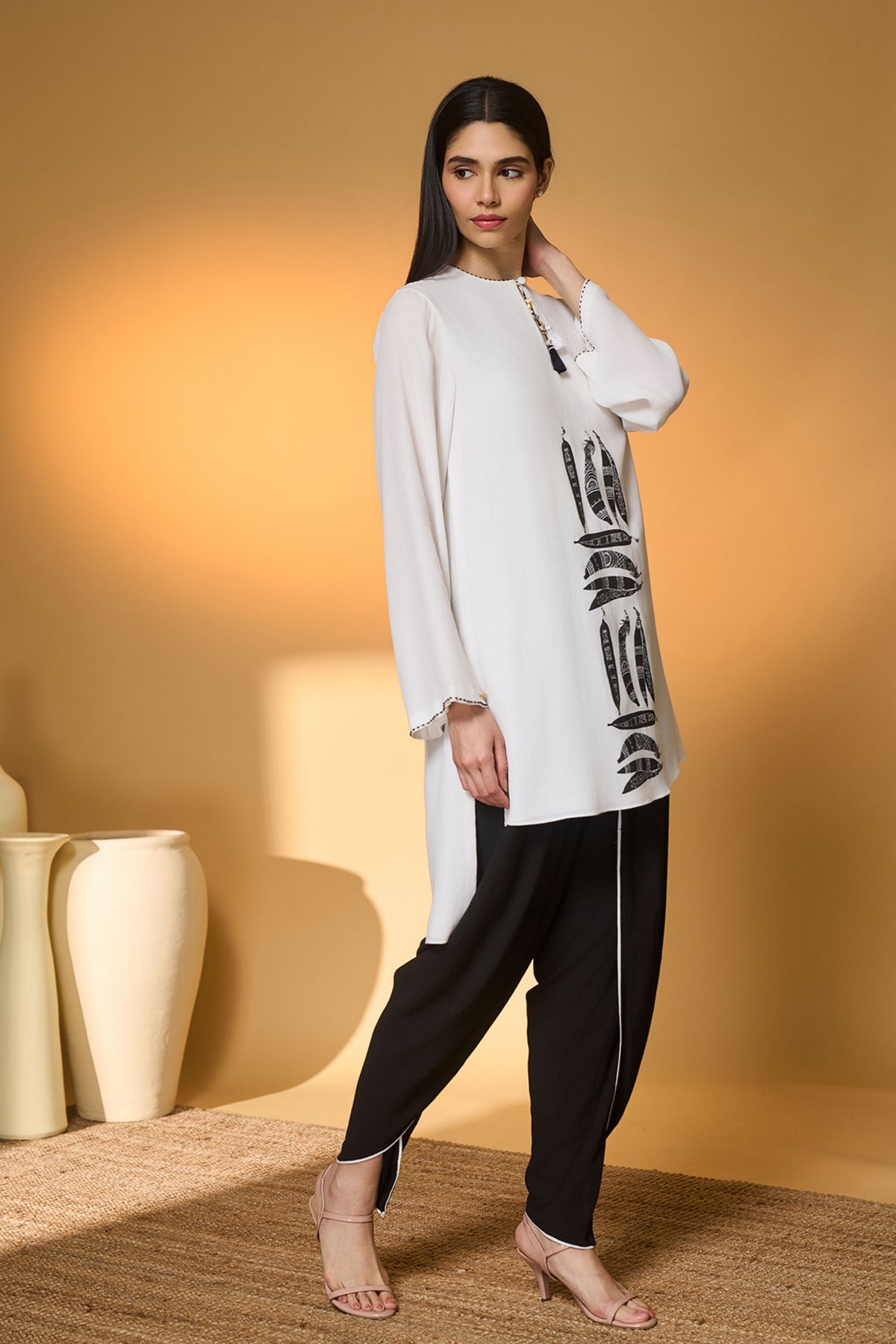 Totem Pod Dhoti Set