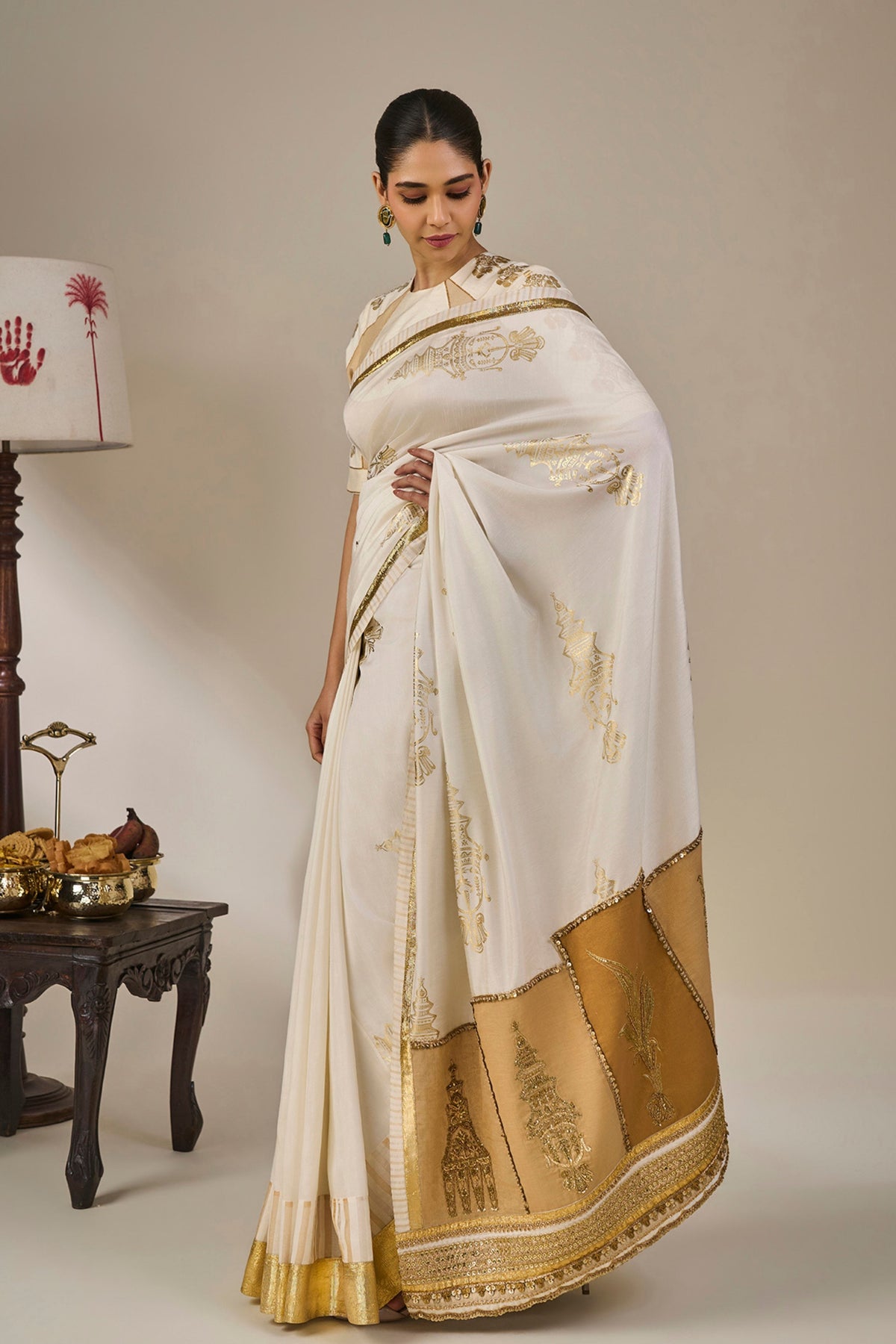 Kathakali Tales Saree