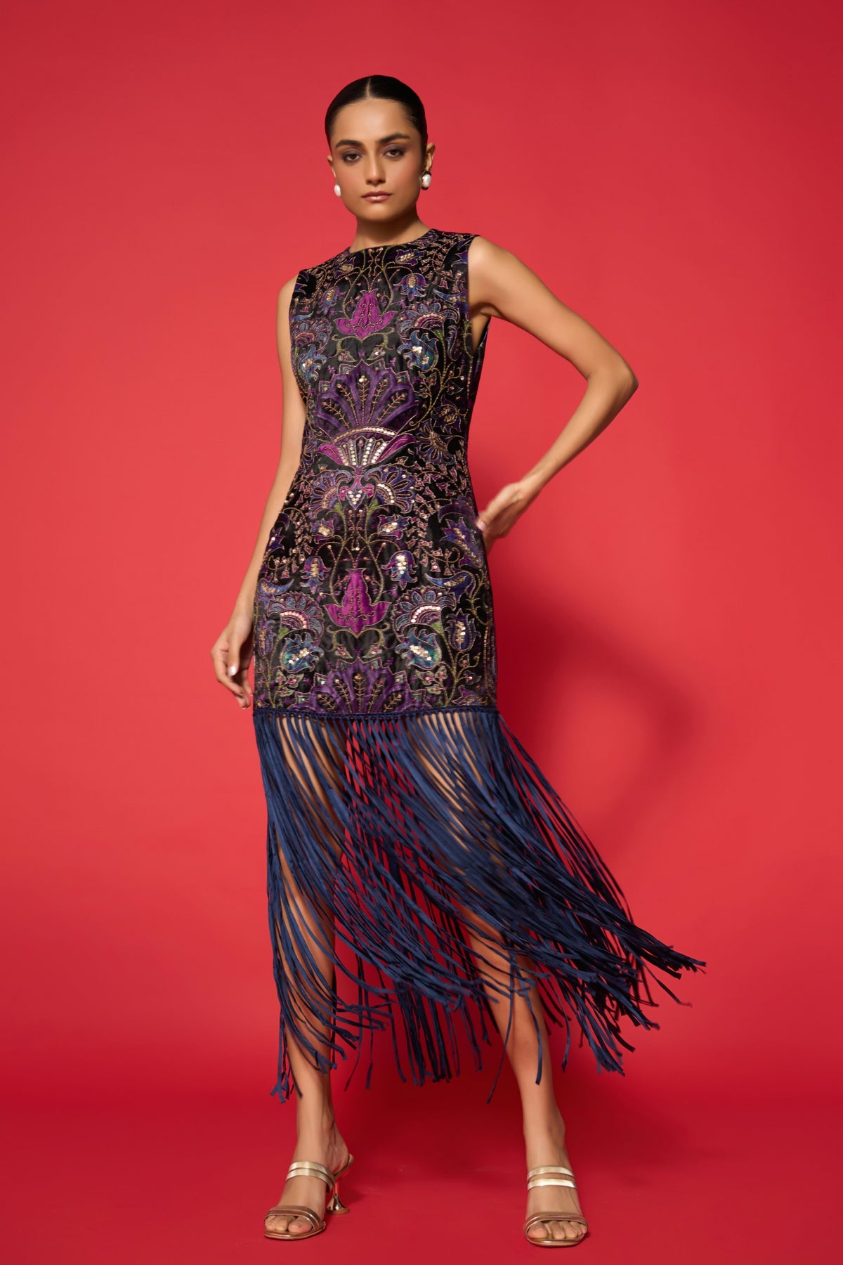 Arya Embroidered Dress