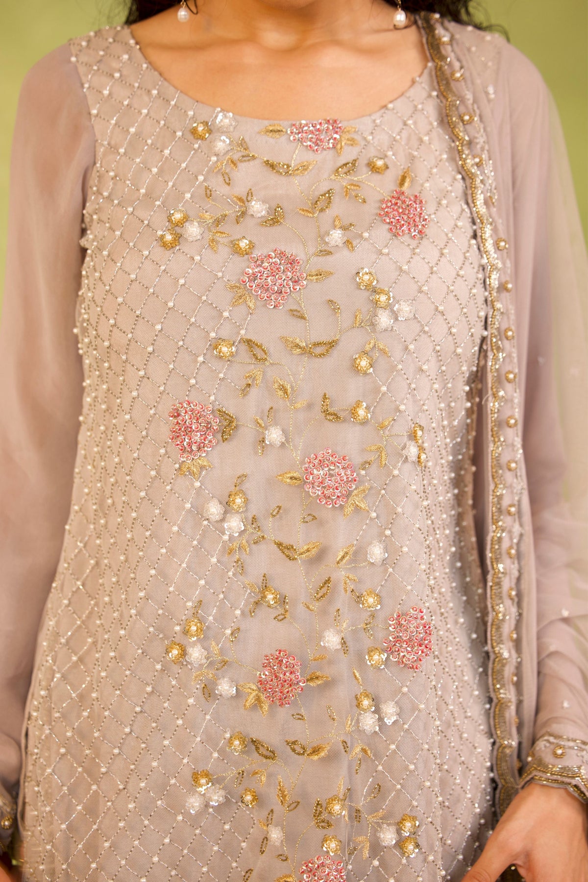 Georgette Garara Set