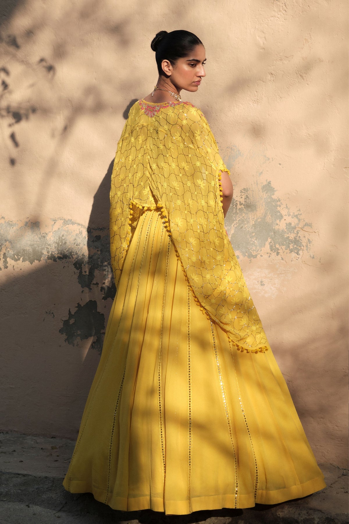 Aurelian Yellow Lehenga Set