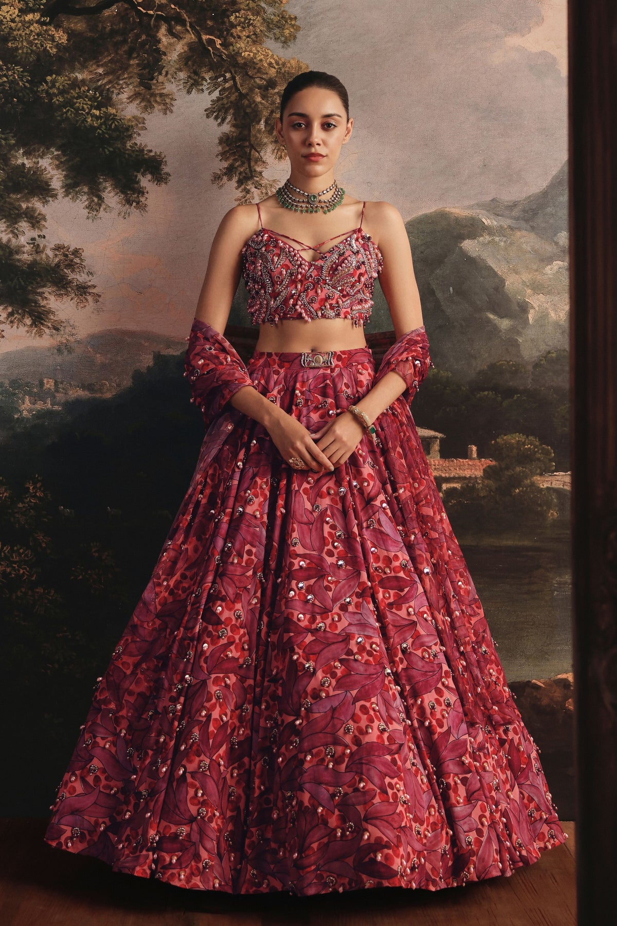 Georgette Lehenga Set