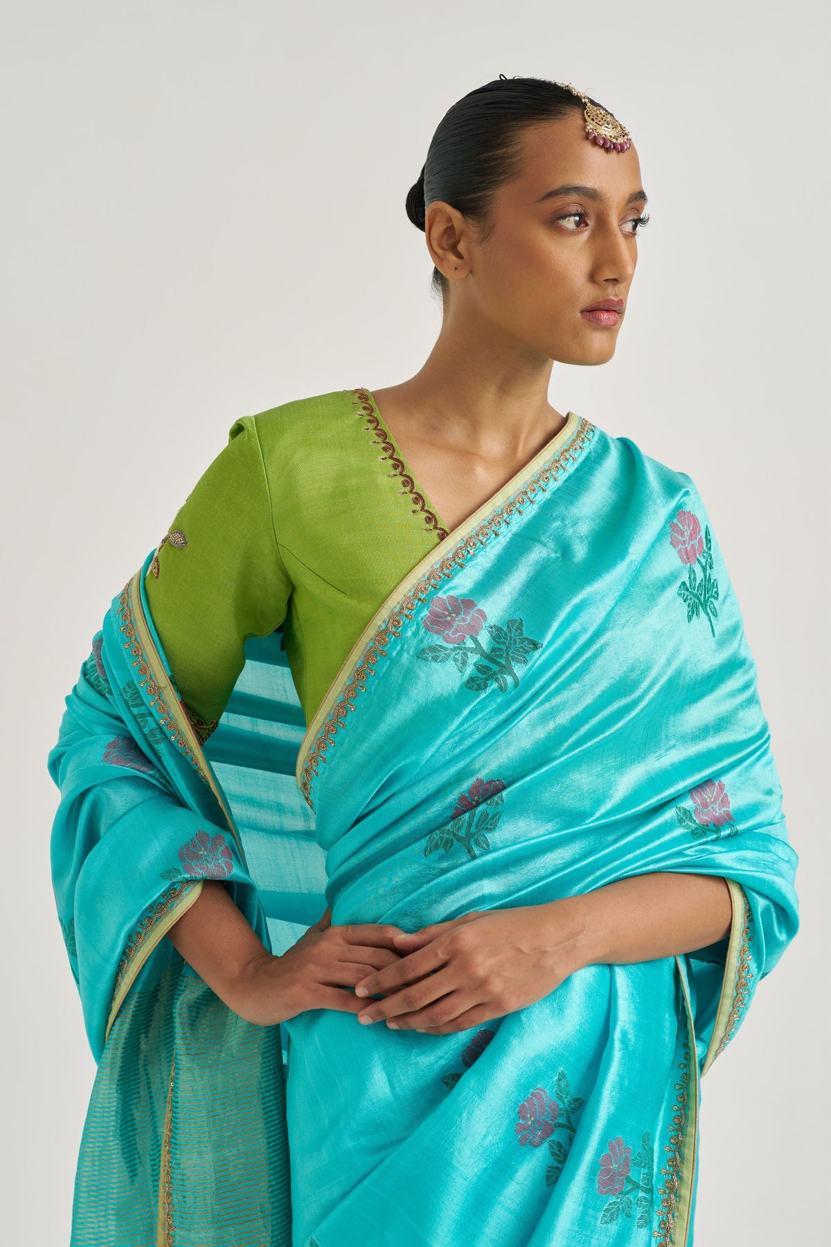 Magnolia Green Blouse