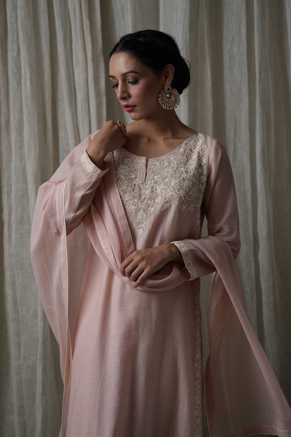 Rose Pink Kurta Set
