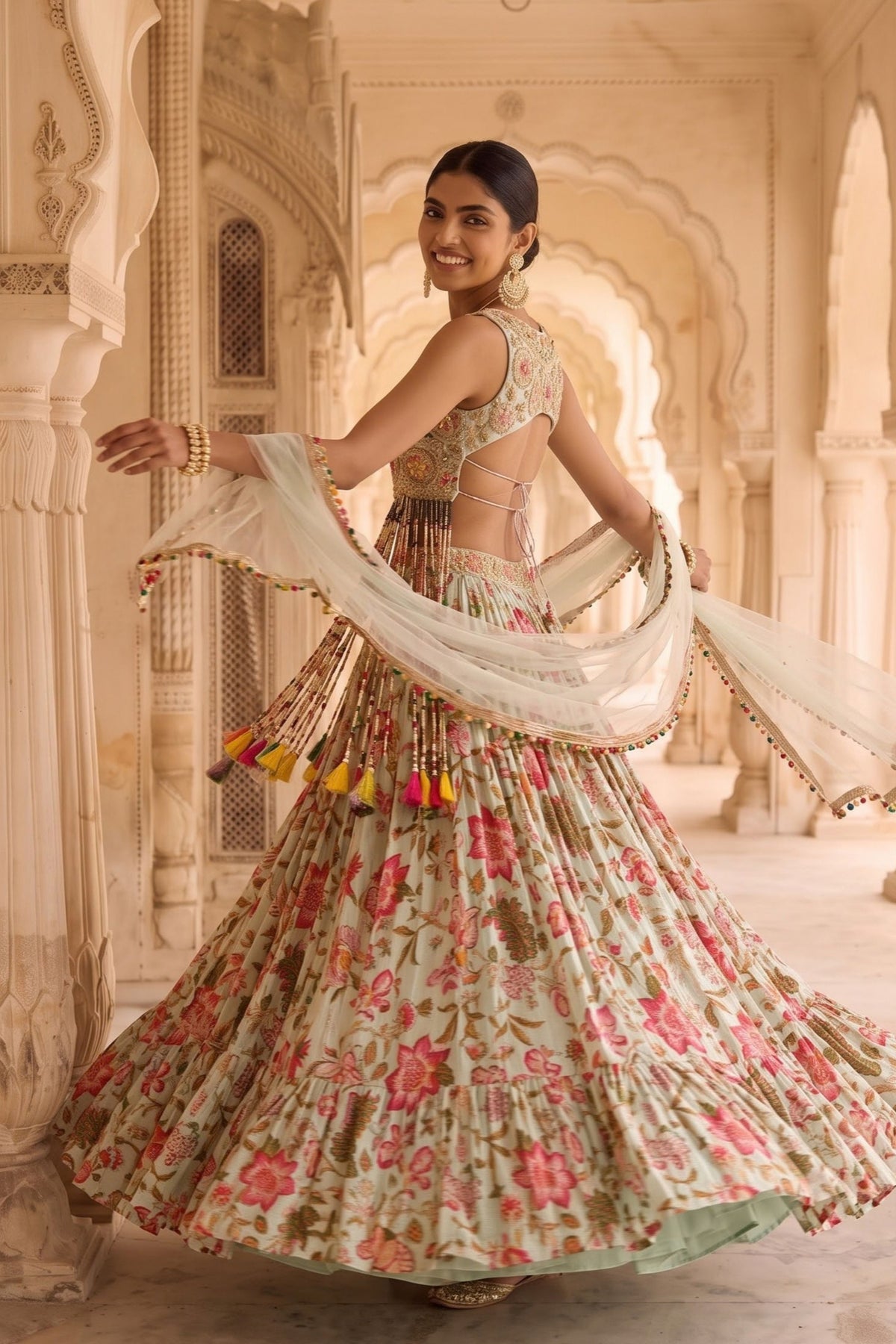 Phoolwari Lehenga Set