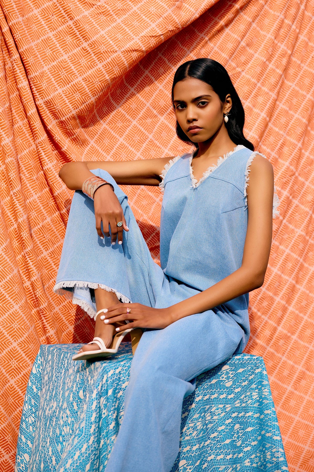 Light Blue Jumpsuit