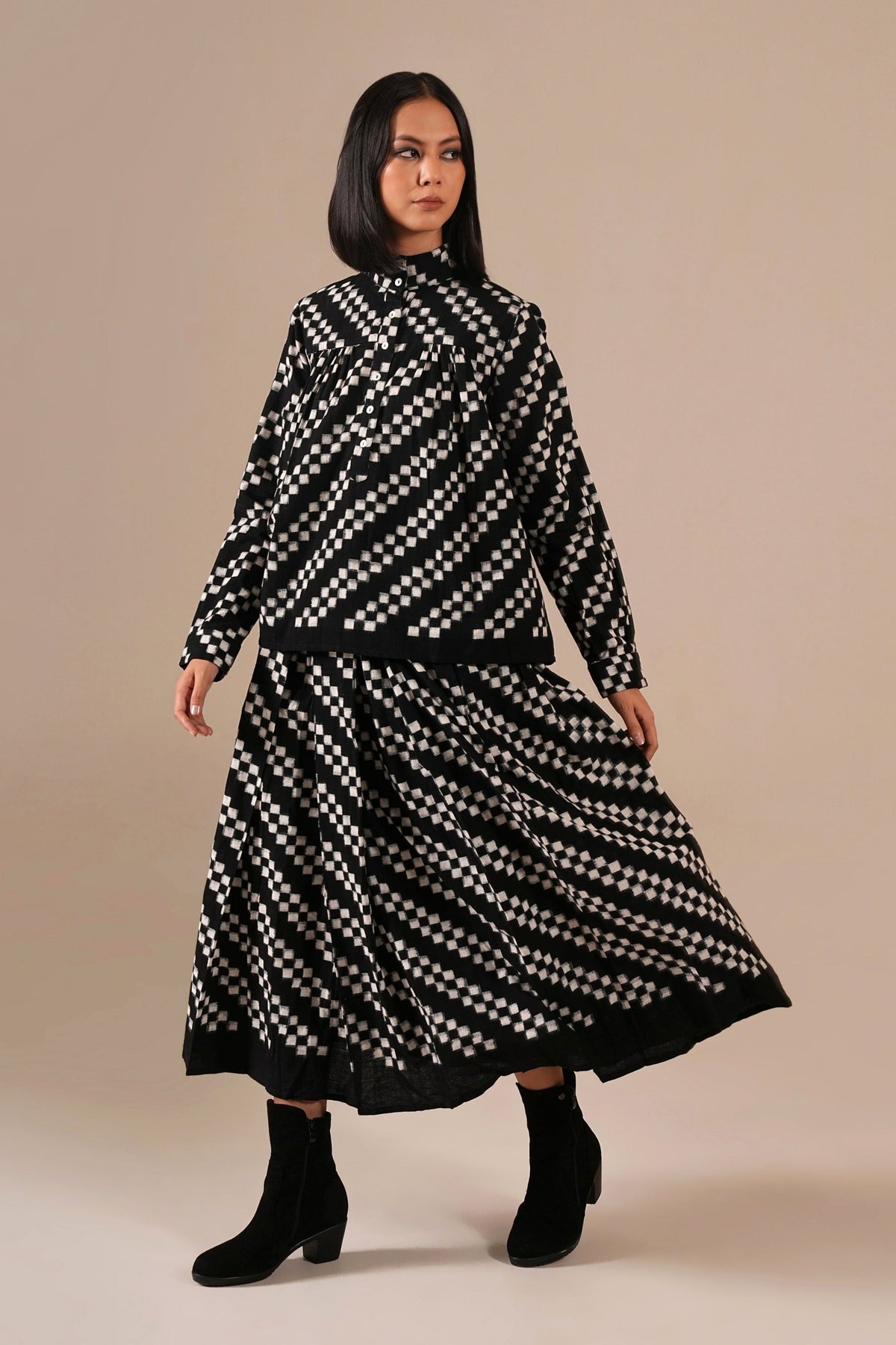 Slate Skirt Set