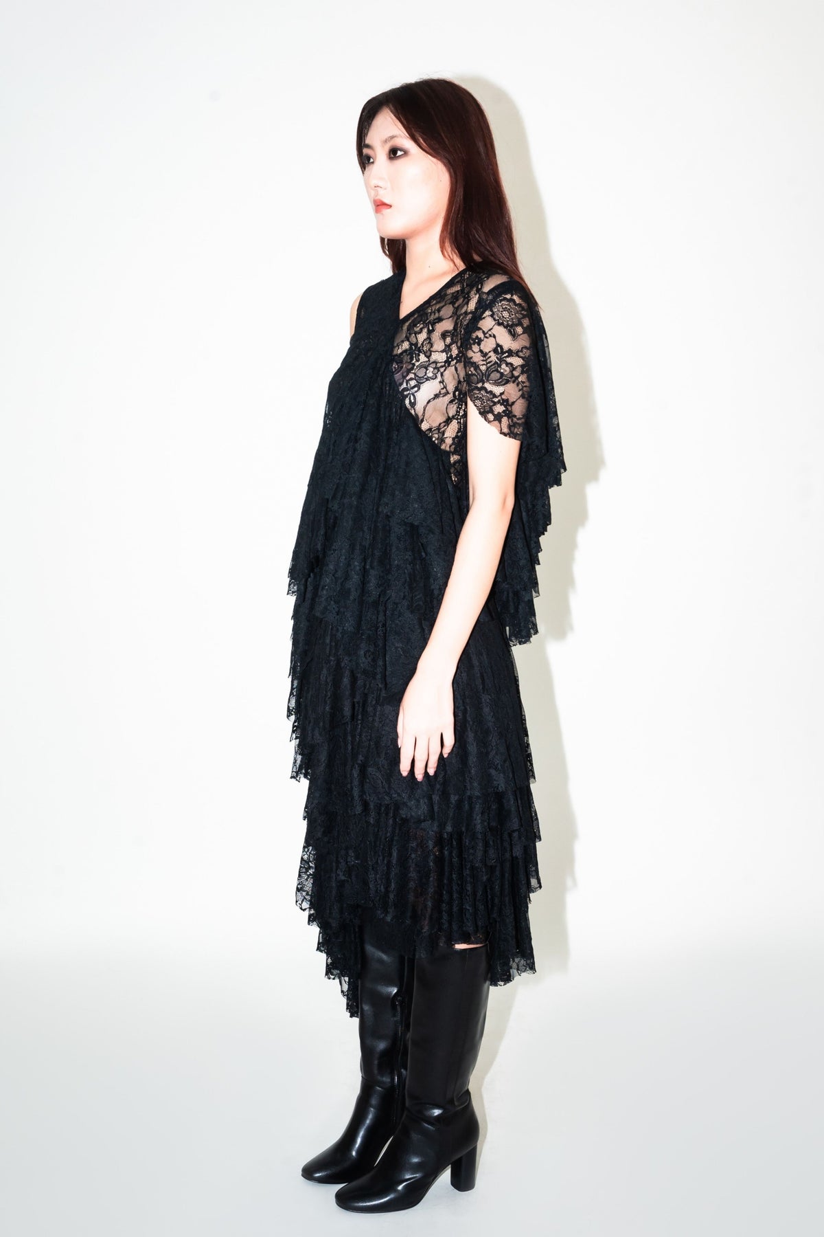Camila Lace Black Top