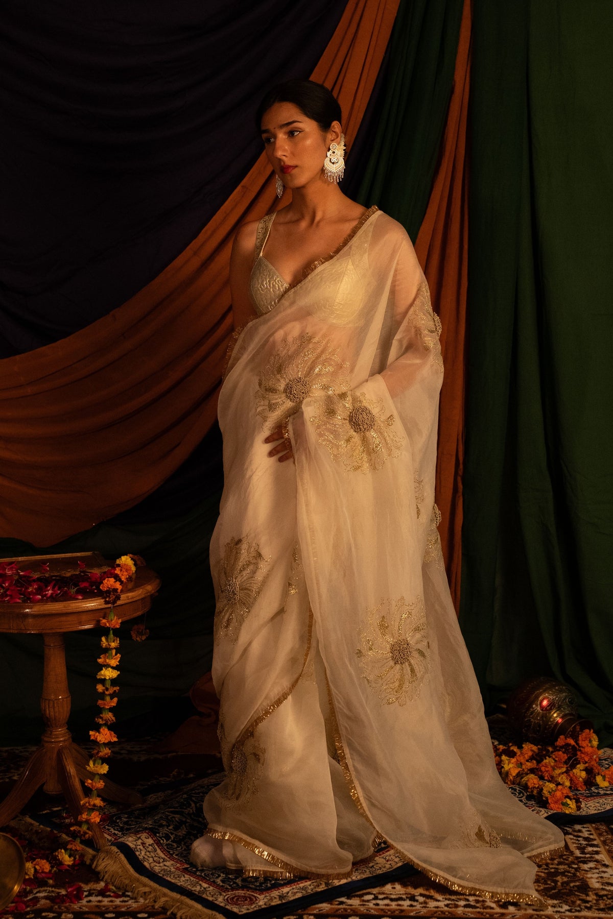 Shubra Prabha Saree Set