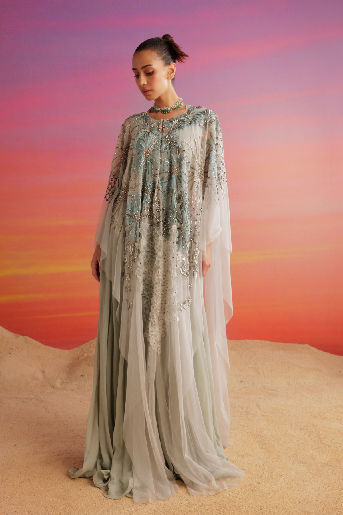 Itzel Cape With Slip