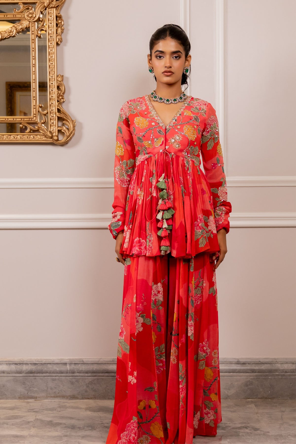 Risha Peplum Set
