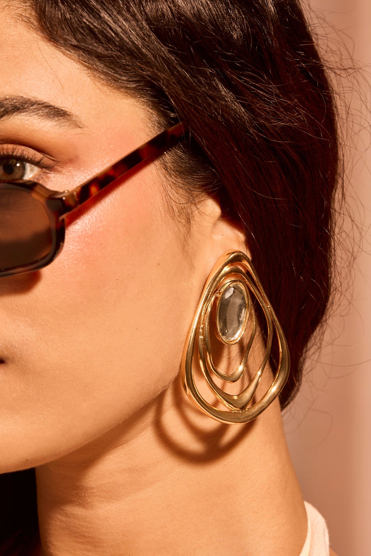 Wave Statement Earring