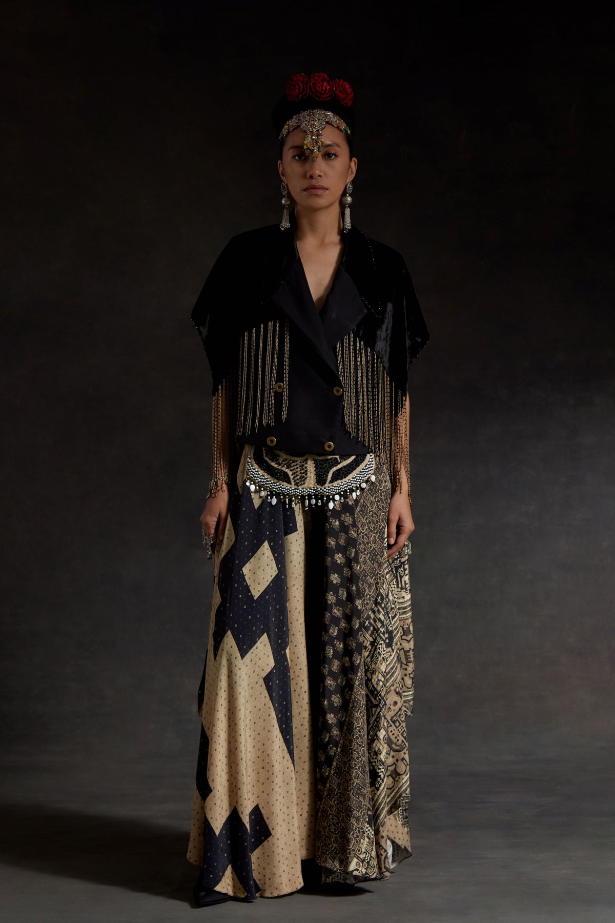 Zoa Cropped Trench Set