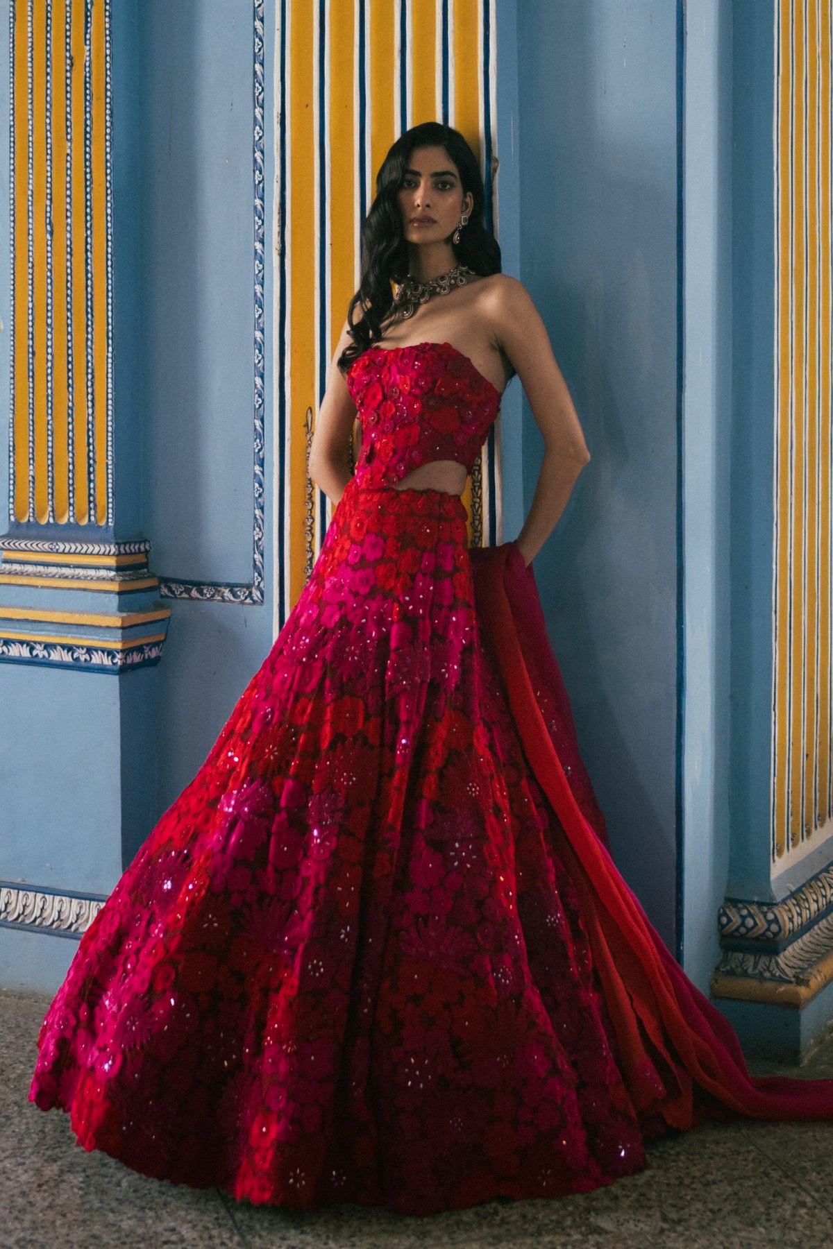 Edwina Lehenga Set
