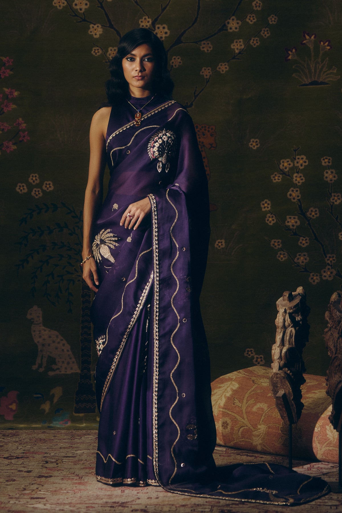 Turin Night Saree