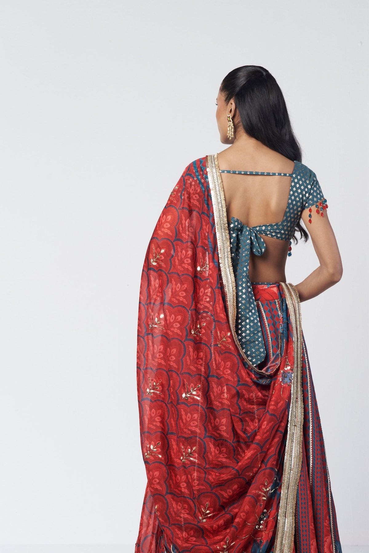 Leher Lehenga Set