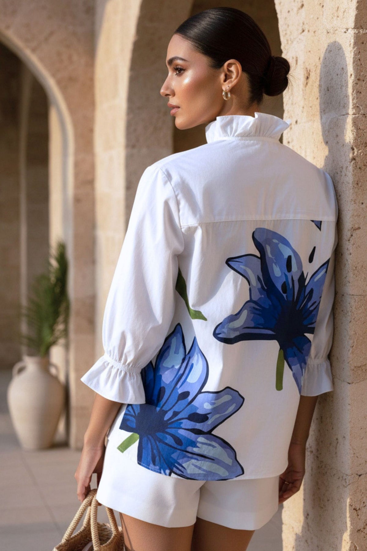 The Beaded Fleur Shirt