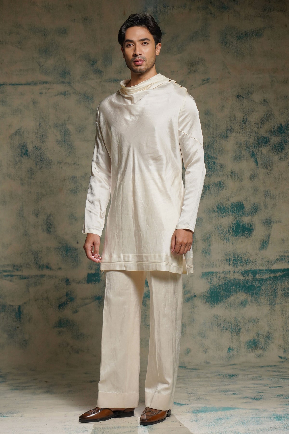 Honeyed Ivory Jacket Set