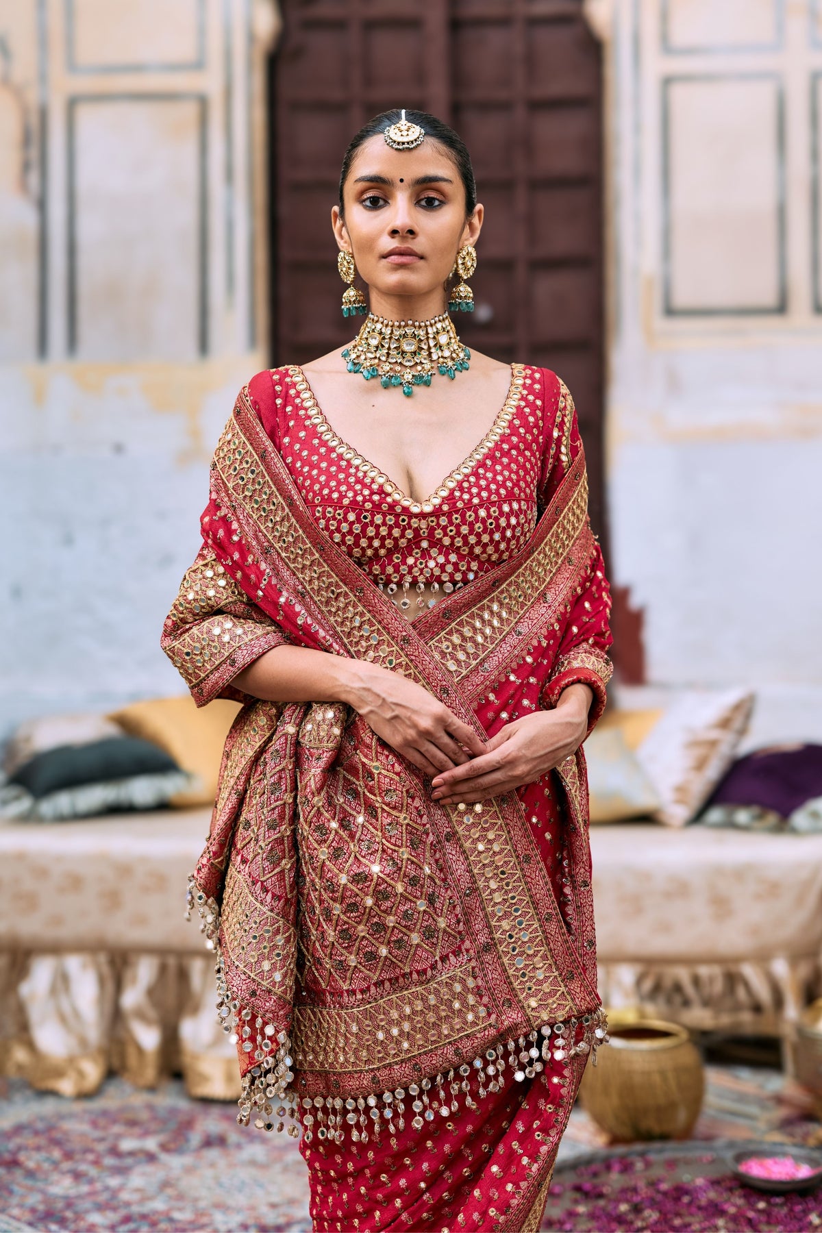 Kumkum Saree Set