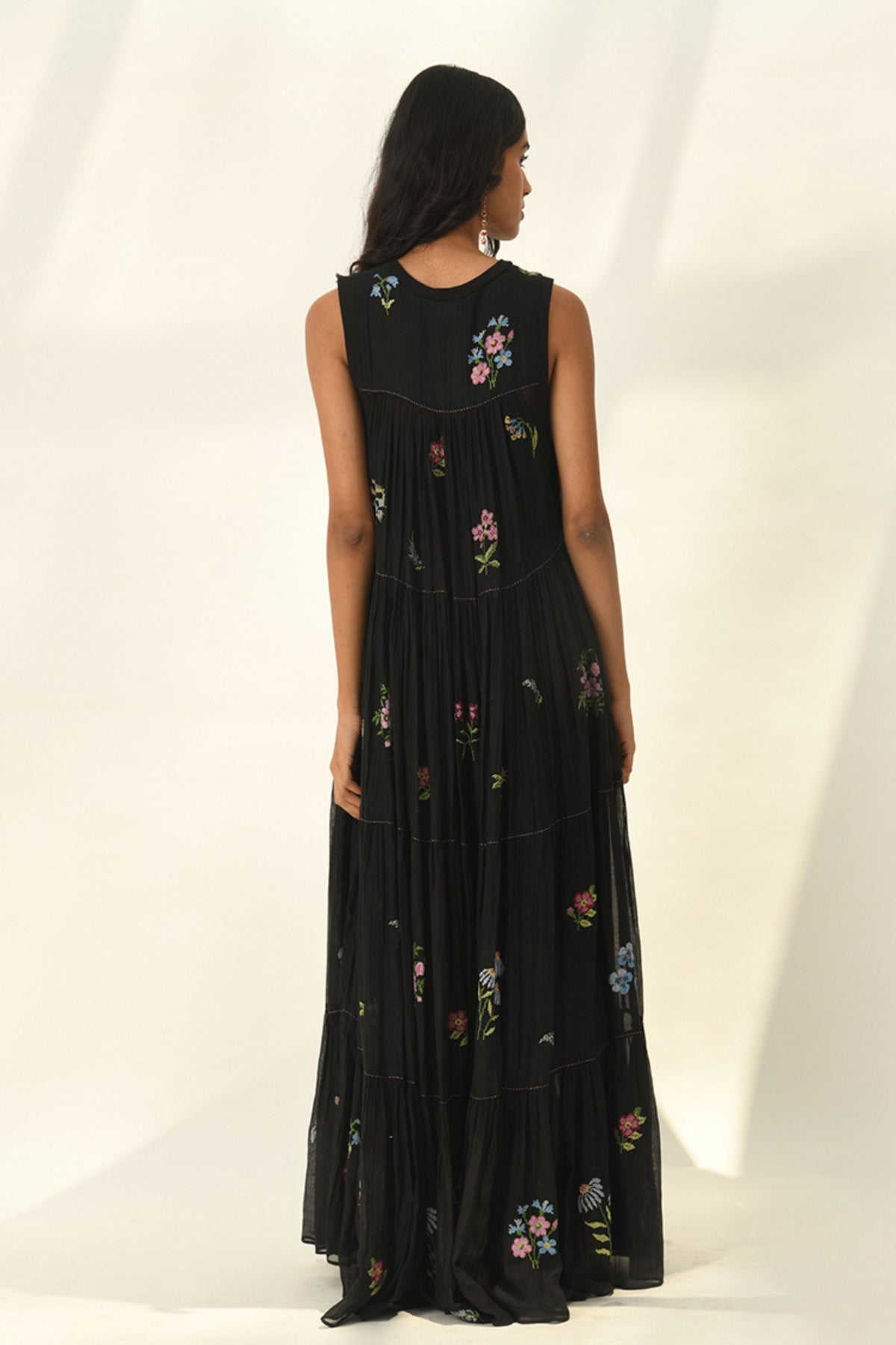 Glabrifolia Embroidered Dress