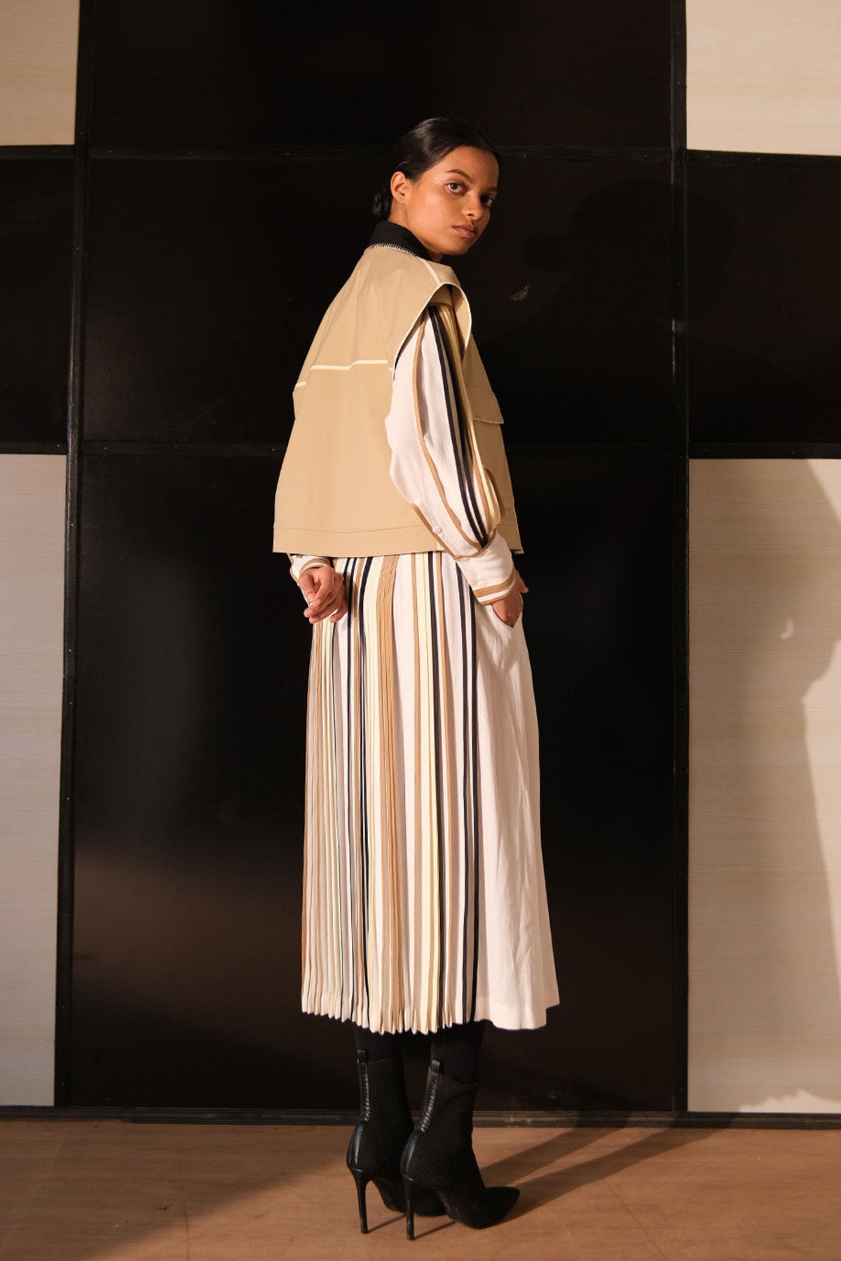 Classic Multibinding Shirt Dress