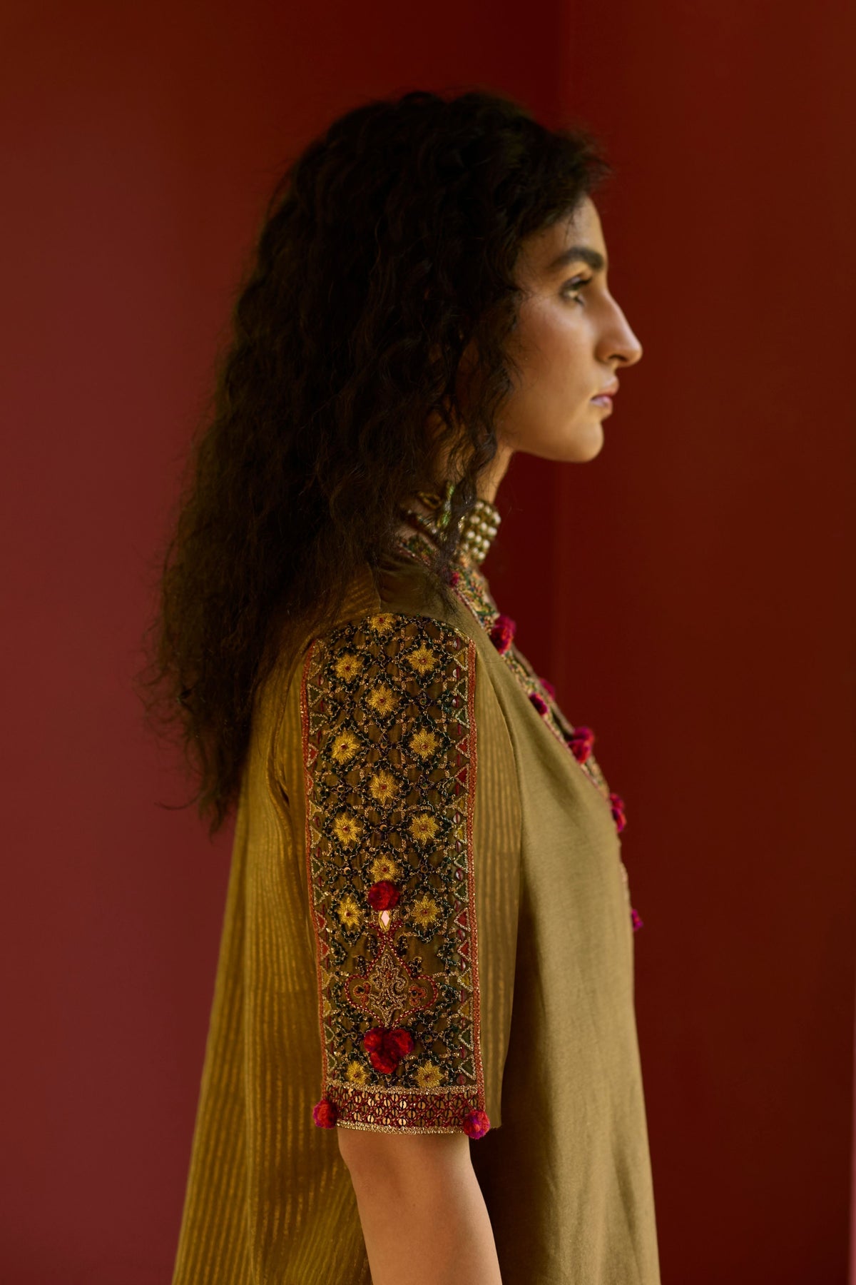 Brocade Palazzo Set