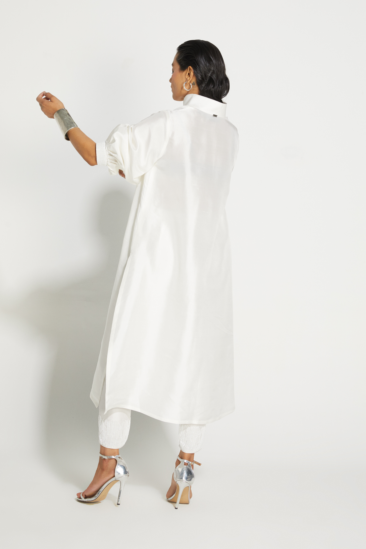 Mandarin Kurta Set