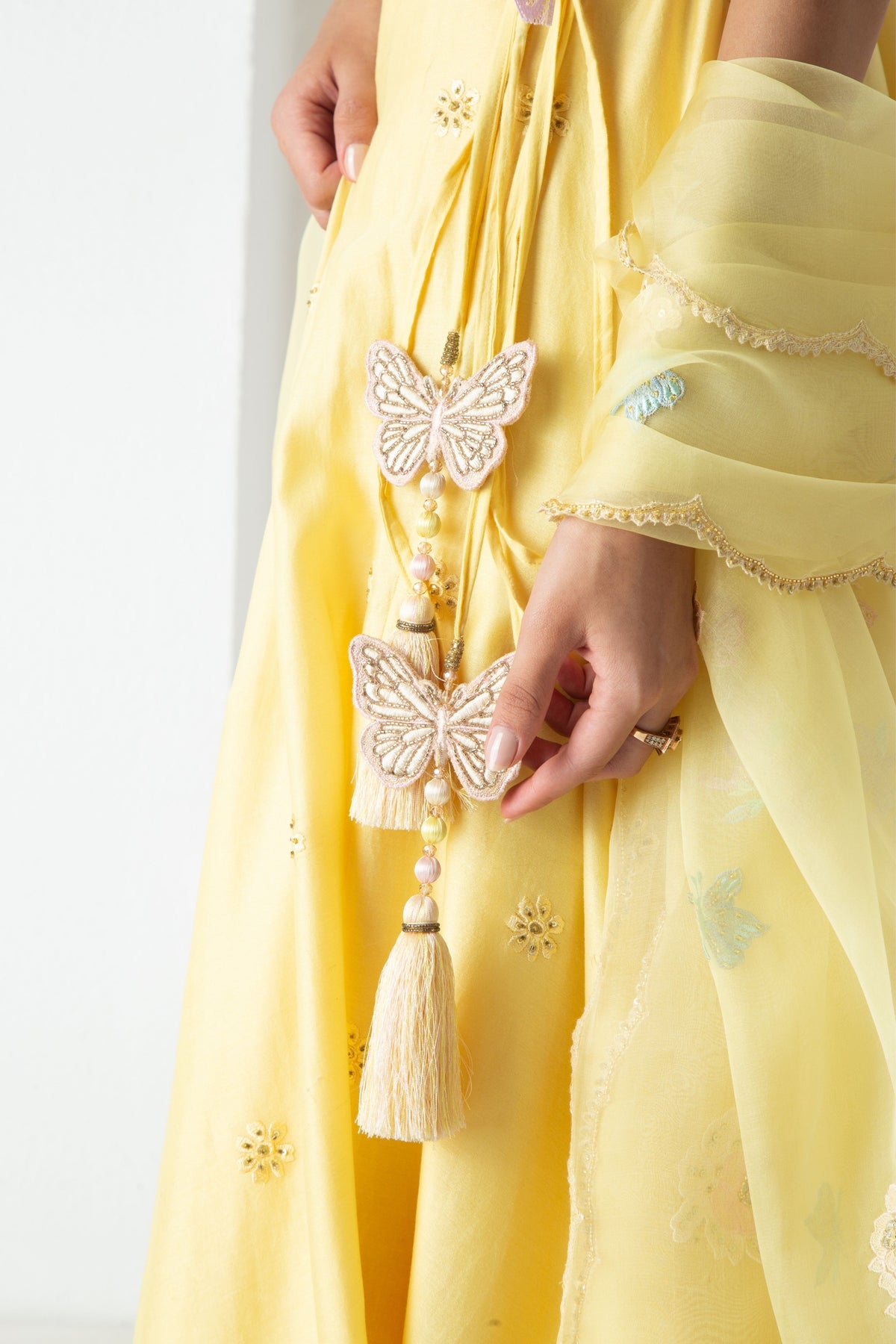 Yellow Yuri Lehenga Set