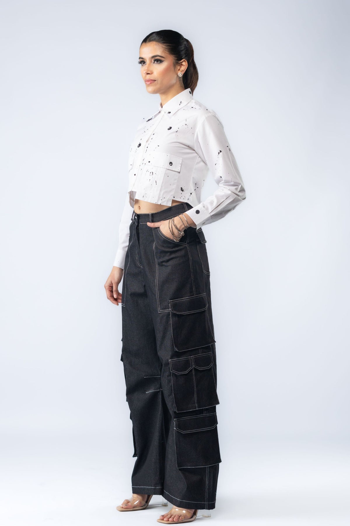 Hand Painted Short Shirt