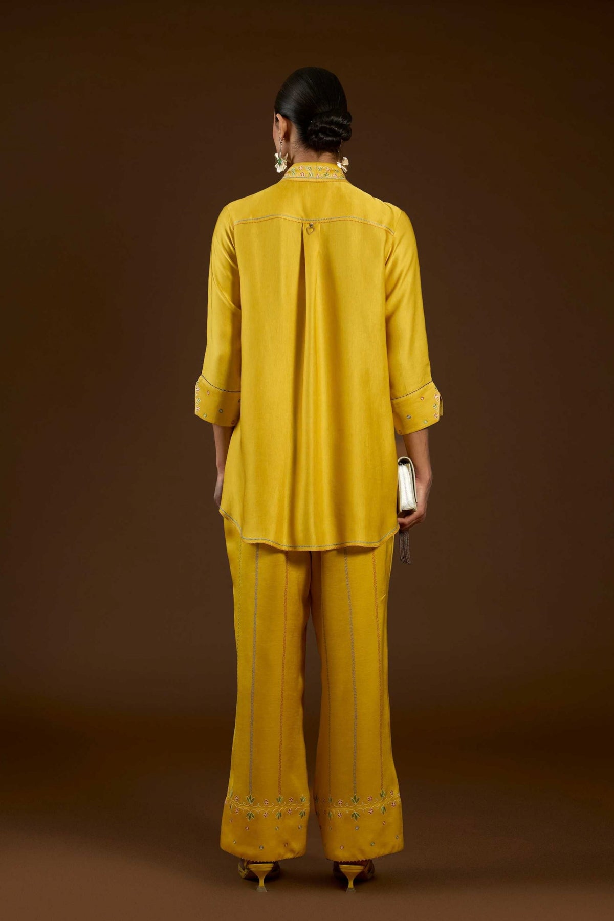 Mustard Aari Co-ord Set