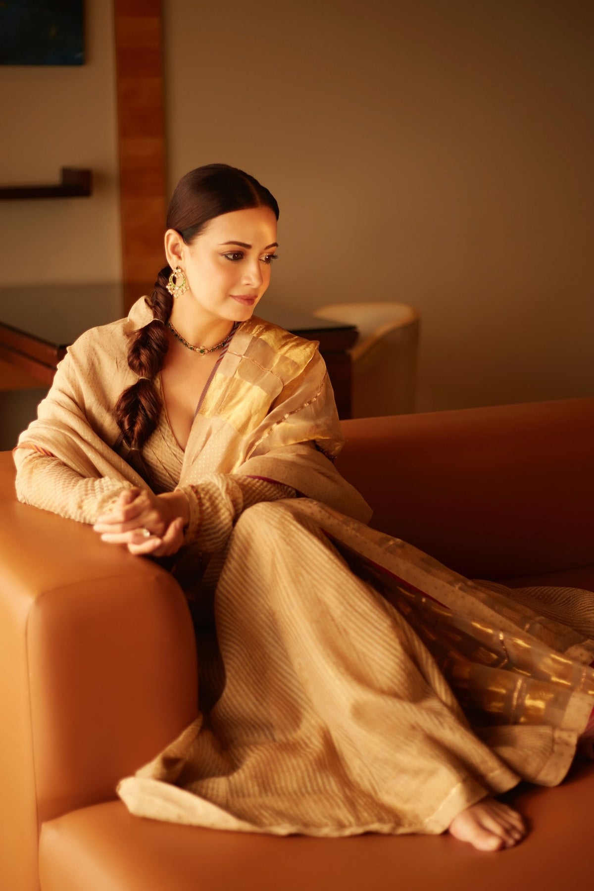 Dia Mirza in Swatti Kapoor