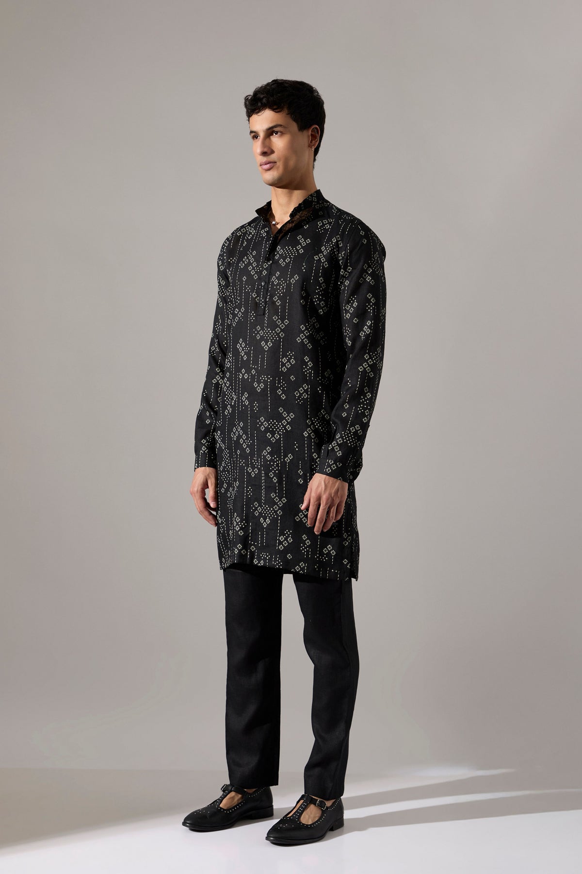 Elliot Plus Minus Kurta Set