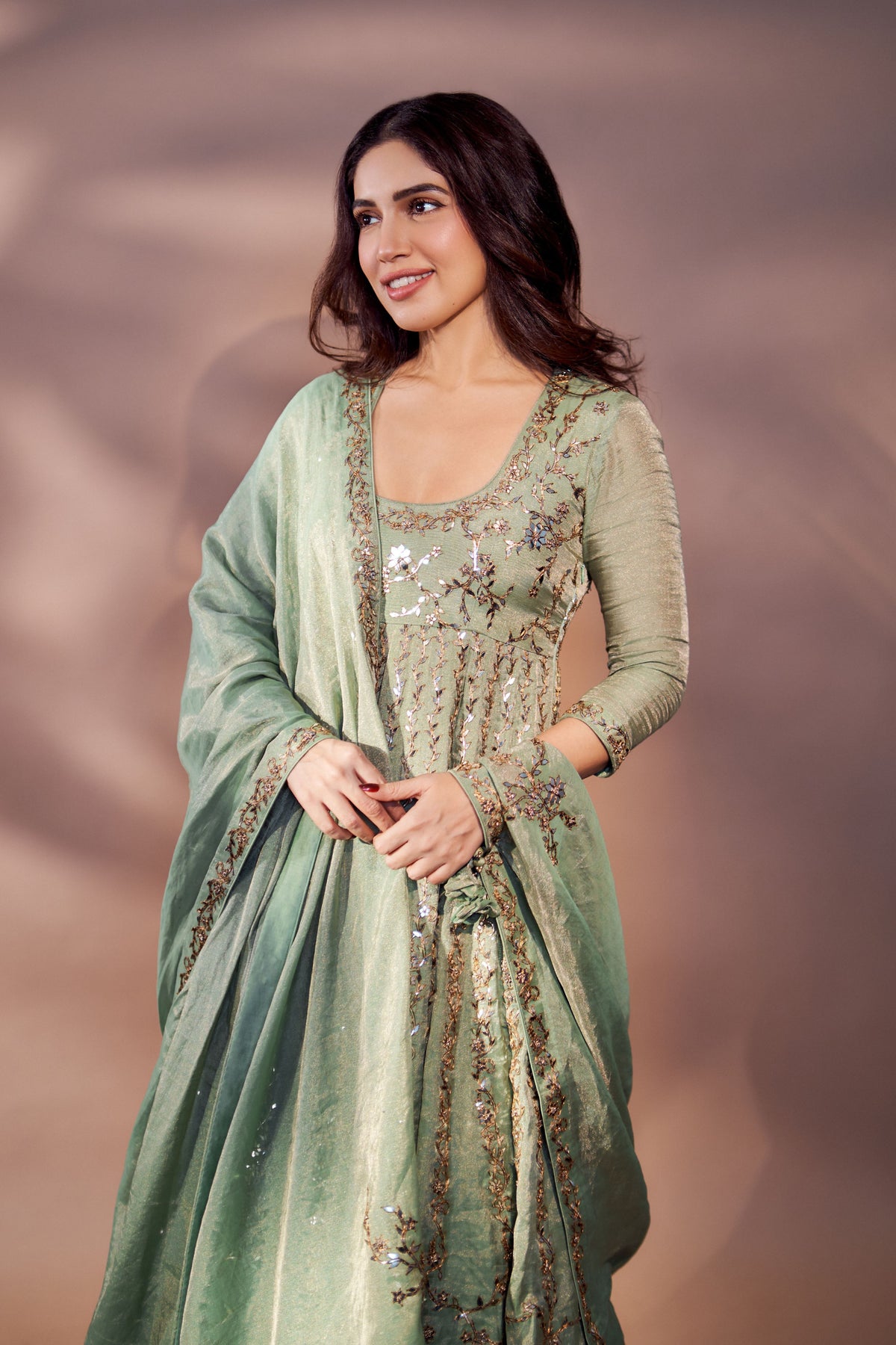 Bhumi Pednekar in Punit Balana