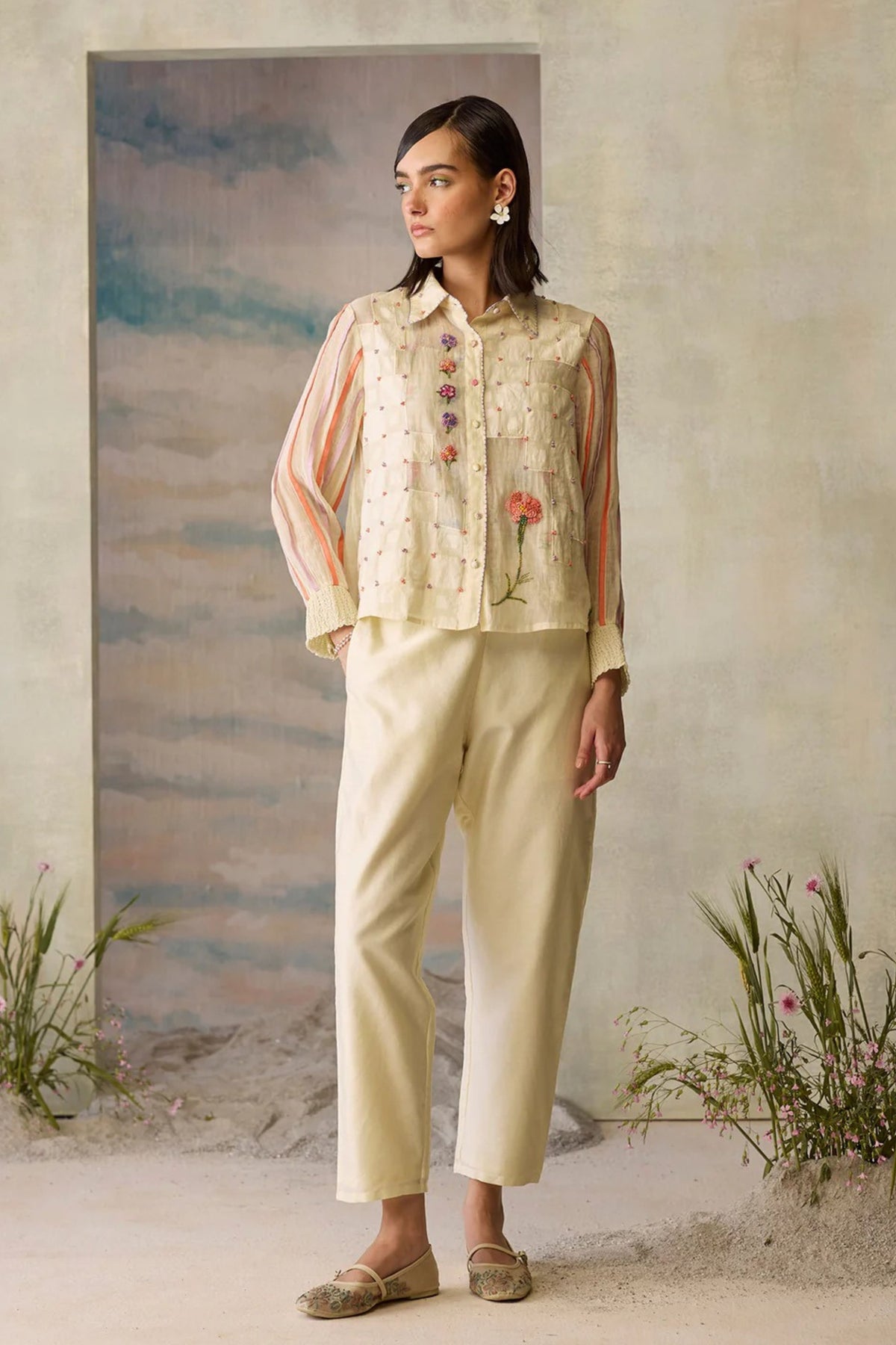 Moonlight Beaded Shirt