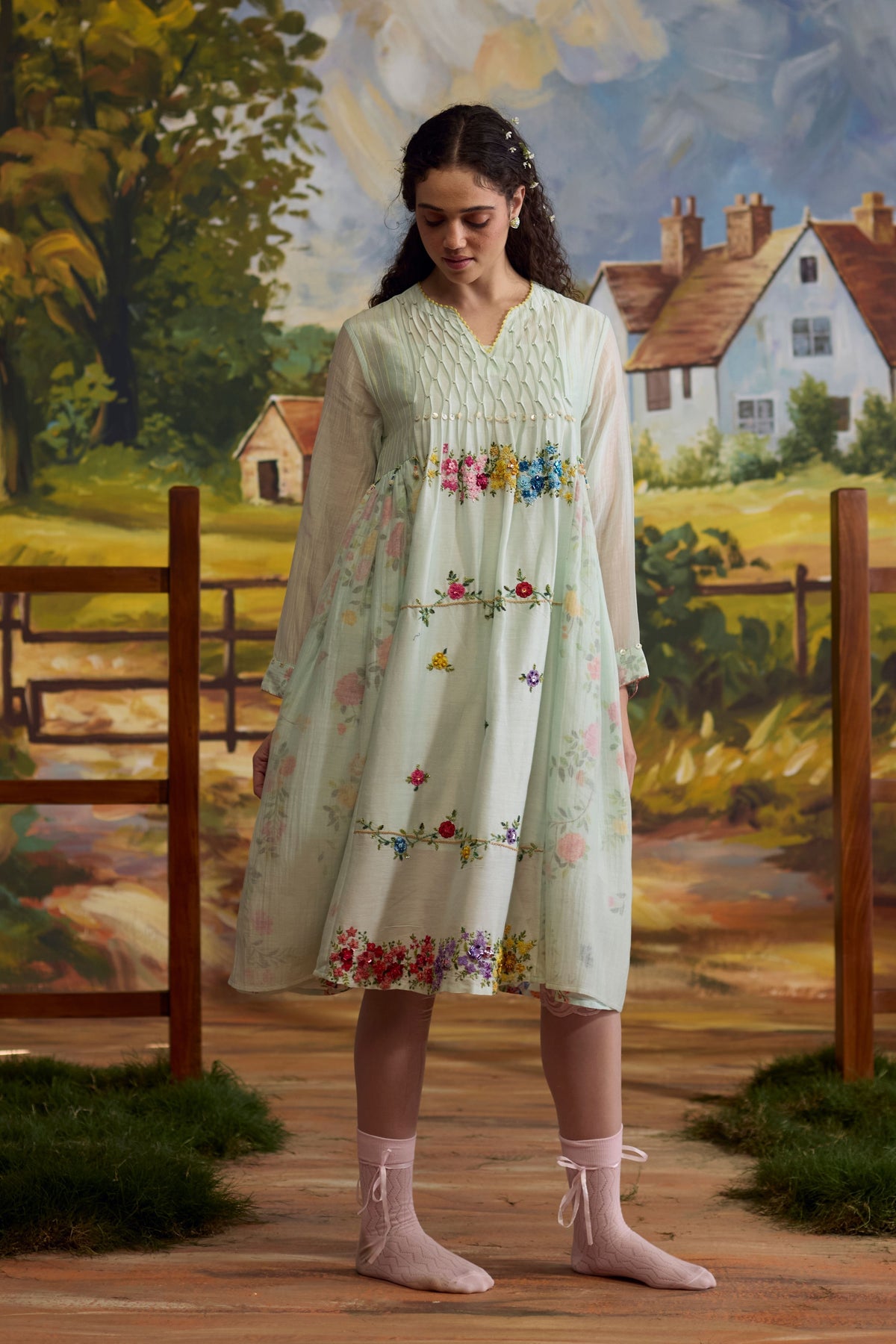 Meadow Smocked Dress
