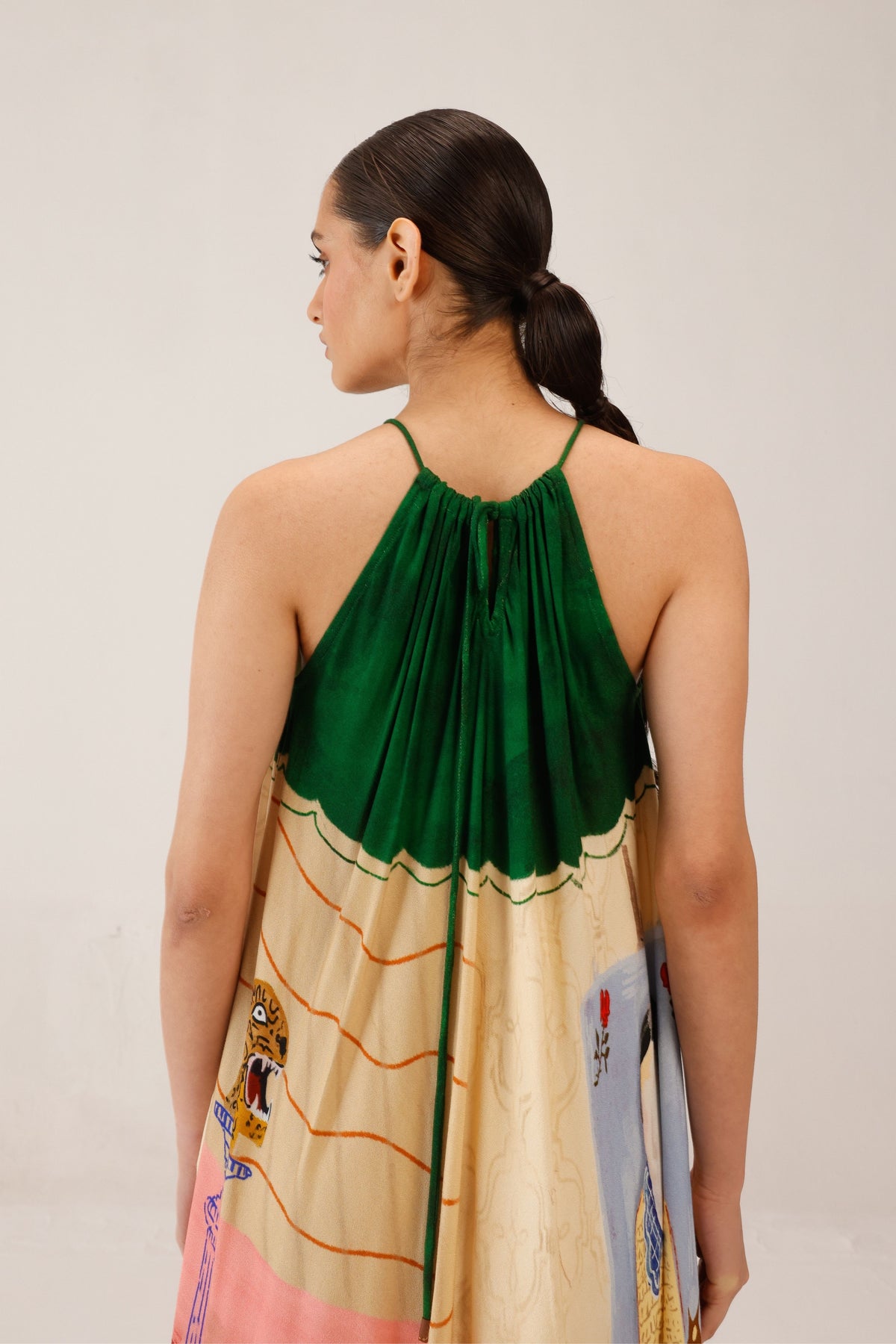 Sunlit Circle Long Dress