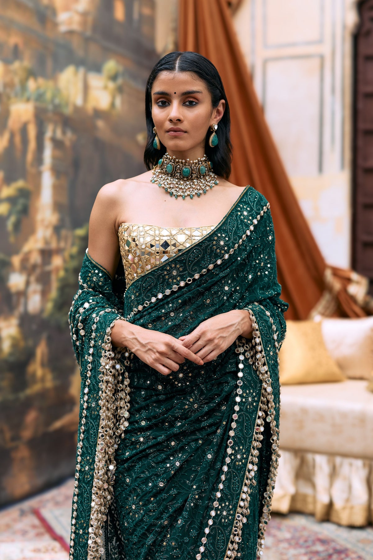 Vanamala Saree Set